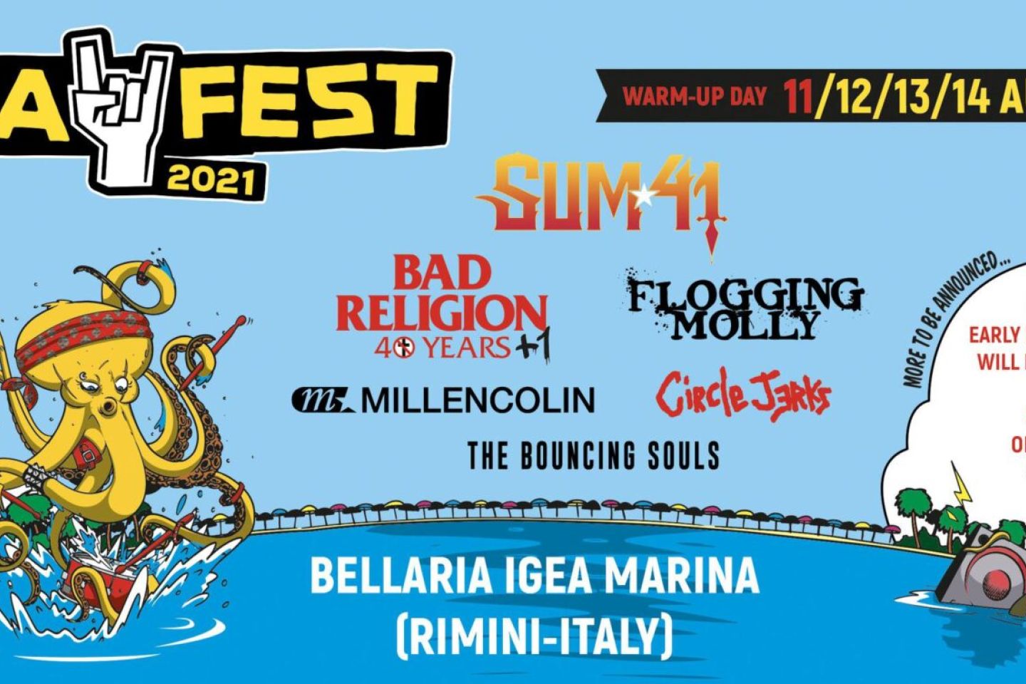 BAY FEST 2021 DIVENTA DI QUATTRO GIORNI! ANNUNCIATI ANCHE I SUM 41 1 BAY FEST 2021 DIVENTA DI QUATTRO GIORNI! ANNUNCIATI ANCHE I SUM 41