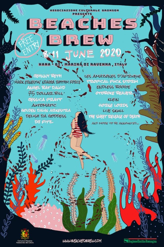 Ecco la line-up di Beaches Brew 2020