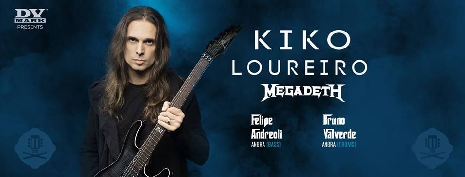Kiko Loureiro arriva in Italia!