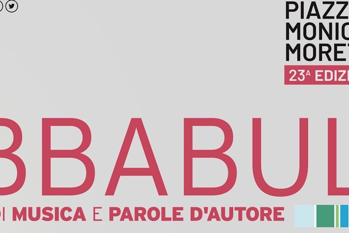 FESTIVAL ABBABULA XXIII EDIZIONE 28, 29 E 30 LUGLIO // 2 E 3 AGOSTO 2021 1 FESTIVAL ABBABULA XXIII EDIZIONE 28, 29 E 30 LUGLIO // 2 E 3 AGOSTO 2021