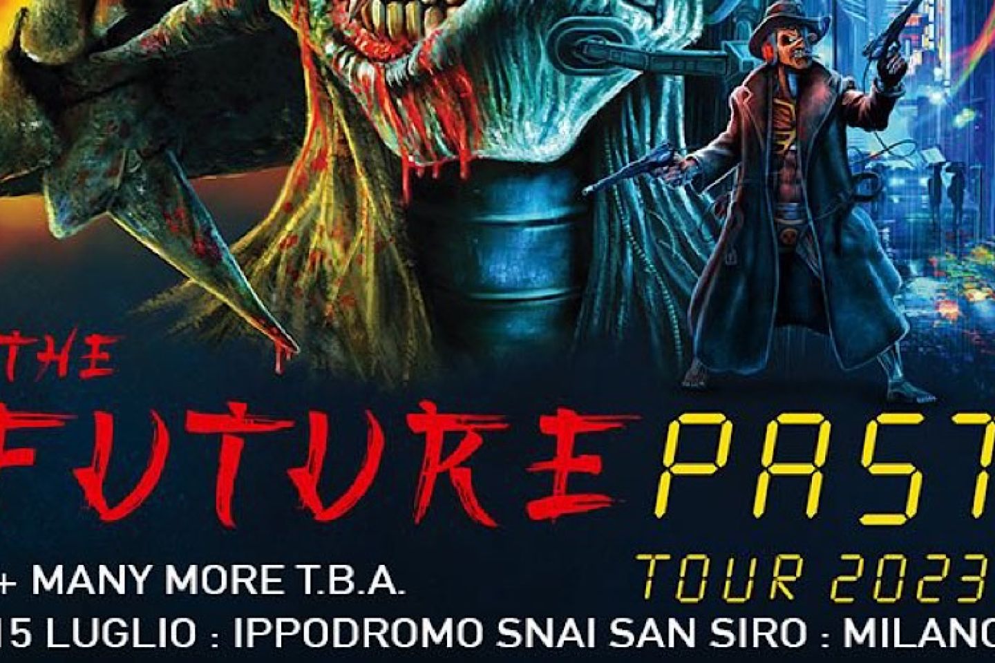 IRON MAIDEN: annunciata l’unica data italiana di The Future Past Tour 1 IRON MAIDEN: annunciata l’unica data italiana di The Future Past Tour
