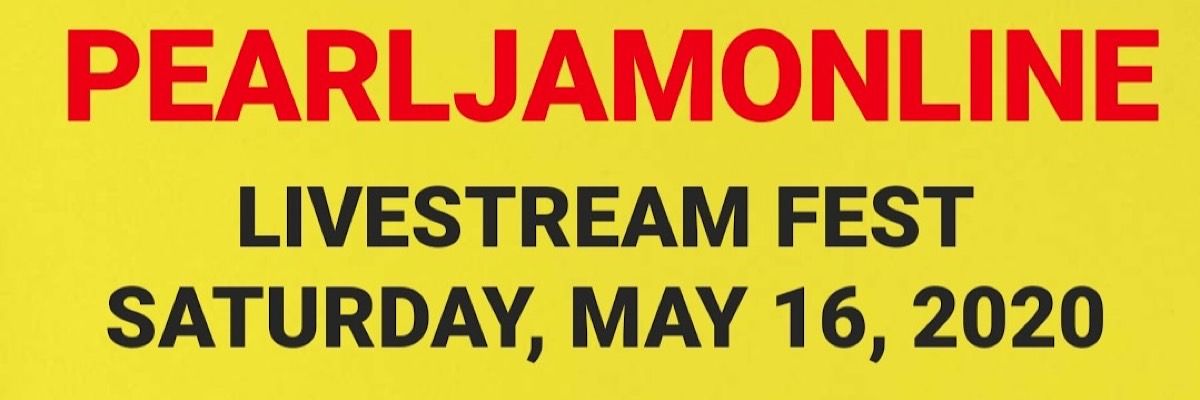 PearlJamOnline Livestream Fest con Brian Fallon, Joseph Arthur e tanti altri