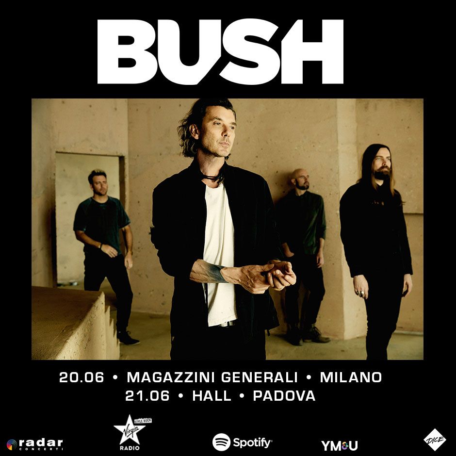BUSH • La rock band multi-platino pubblica il video di “Flowers on a grave” secondo estratto dall’album THE KINGDOM in uscita quest’estate via BMG